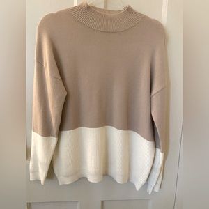 Colorblock sweater